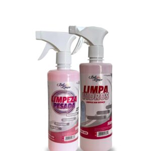 Kit Limpeza Pesada + Limpa Vidros